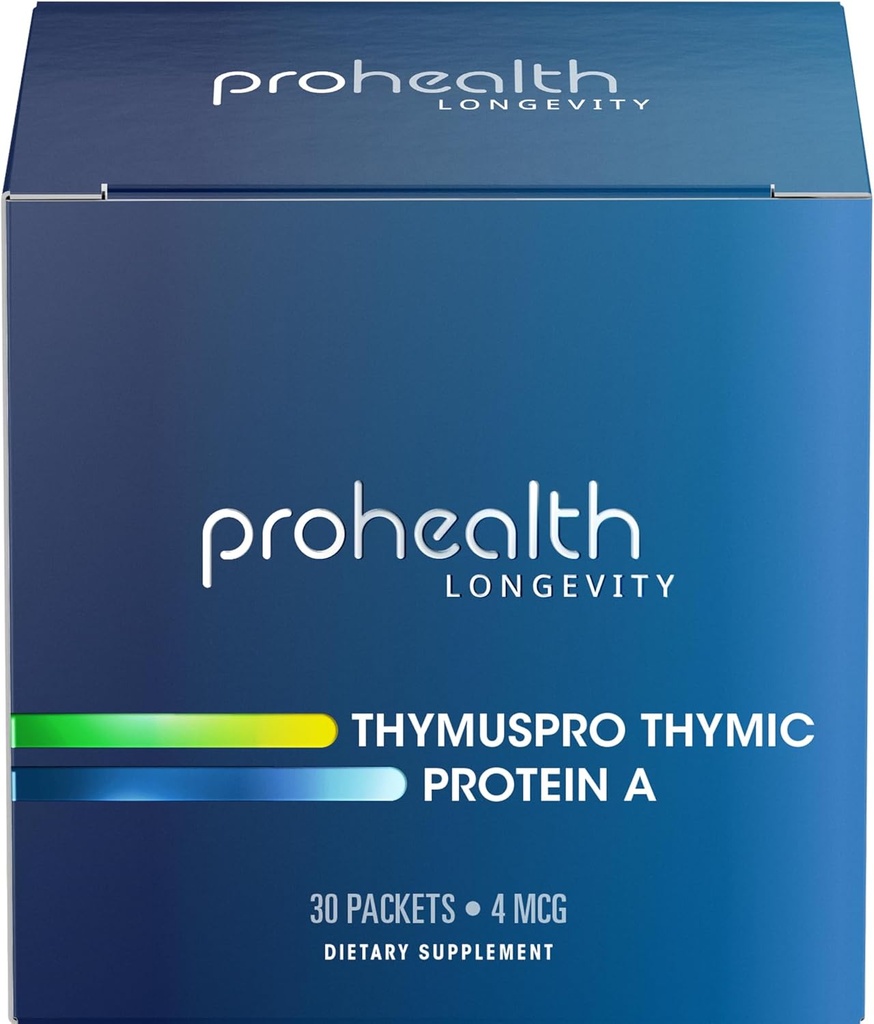 ProHealth ThymusPro Thym Protéine A (30 paquets) - Support immunitaire avancé