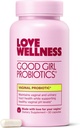 Love Wellness Good Girl Probiotics (en anglais seulement) Femmes Vaginal Health & pH Balance Supplement (en anglais seulement) Probiotic 9-Strain pour le trac urinaire, la levure, l'odore et l'immuno-support (en anglais seulement) 30 CT, 30 jours
