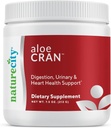 NatureCity AloeCran - Pure Aloe Vera Blend avec supplément de poudre de canneberge - Mélange de fibre de sucre pour la santé digestive et urinaire - Gut & Metabolic Health Support - 30 jours d'approvisionnement