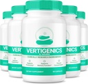(5 Pack) Vertigenics - Formule naturelle pour la nutrition équilibrée, mélange propre et premium pour la mémoire et le focus, capsules de soutien Premium, Vertigenics Reviews (300 Capsules)