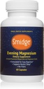 Smidge® Capsules de magnésium du soir, 60 ct. Pure, supplément de magnésium non OGM pour soutenir le repos et la relaxation.