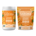 Ultima Replenisher Mélange de poudre d'électrolyte – sans sucre – orange, 90 boîtes de service et 20 sacs à bâtons – 6 électrolytes et minéraux – Keto Friendly, Vegan, Non-OGM