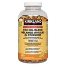 Costco Companies Inc. Kirkland Signature Mélange 100 % huile de poisson sauvage avec huile de saumon de l'Alaska, 1000mg, 400 Softgels