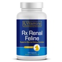 Rx Vitamines Féline rénale - Soutien au rein des chats avec le chardon de lait pour les chats - Anti-inflammatoire pour les chats - Boosts Antioxydants pour les chats Santé et soutien du foie des chats - Booster Immuni de chat - 120 capsules