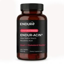 ENDUR-ACIN - Niacin B3 - ER (Extended Release) 500 mg - Nicotinic Acid - Healthy Heart & Cholesterol Balance Supplement - Low-Flush High-Potency Niacin with 4–8 HR Timed-Release Matrix - 200 Tablets