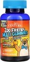 21ème siècle Zoo Amis Multi Gummies Plus Extra C, Saveurs de fruits , 60 Comte
