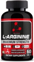Sport Nutrition L-Arginine 1000mg Supplement for Muscle Growth, Stamina, Immune Booster & Energy, 60 Tablets