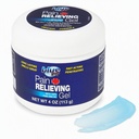 Gel de soulagement de la douleur de Goo bleu – Relief pour le dos, le cou, le muscle et la douleur articulaire, Refroidissement rapide et soulagement apaisant avec 100% huile d'émeu pur, 4 oz (1 paquet)