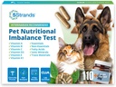 5Strands Test d'équilibre nutritionnel chez les animaux, 112 Vitamines et minéraux testés, à domicile Chien et Chat Santé Vérifiez pour tous les âges et races, test de carence nutritionnelle, résultats en 4 jours