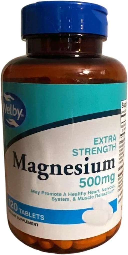 Magnésium extra-fort 500mg, 120 comprimés