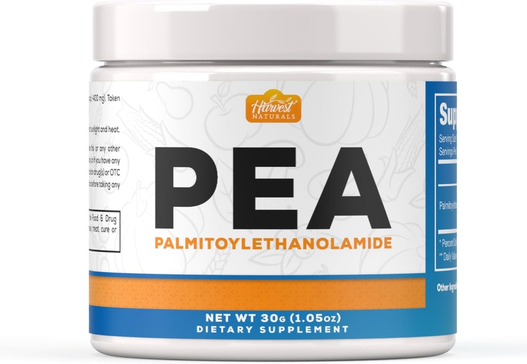 Palmitoylethanolamide Powder | Pea 400mg Scoop | 30 Gram (1.05 Ounces) | Supports Overall Wellness & Comfort