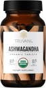 Truvani Organic Ashwagandha: l'énergie quotidienne, le soutien positif de l'humeur, soutient la santé du cerveau, soutient la croissance musculaire et l'endurance