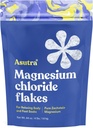 ASUTRA Flacons de bain au chlorure de magnésium, 4 lbs - pour la relaxation du pied et du corps, alternative au sel d'épsom, absorption rapide