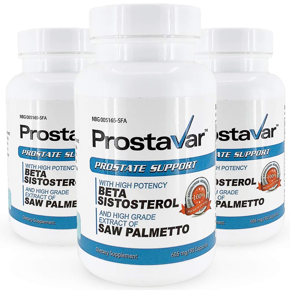 Soutien prostate avec Saw Palmetto - 3 bouteilles