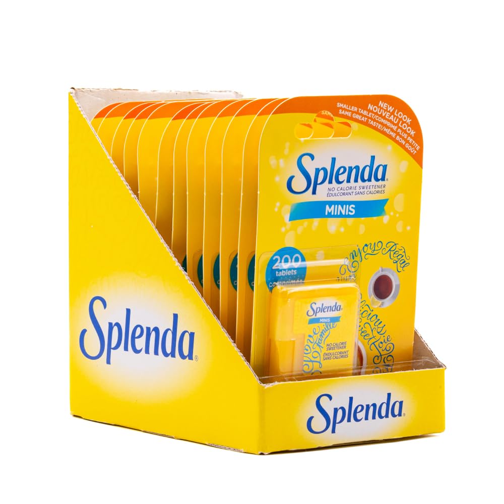Comprimés dissolvables Splenda Mini, 200-Count (paquet de valeur de 12)