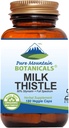 Pure Mountain Botanicals Thistle Lait de haute puissance -180 capsules de kasher végétalien avec 450mg de graines de chardon de lait biologique et extrait