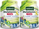 NATURE'S ESSENTIALS Melatonin 10mg. Release immédiate et prolongée.