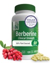 Santé Thru Nutrition Berberine HCl 500mg 120 portions Supplément d'effort clinique