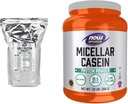 Nutrition sportive, Isolation des protéines de lactosérum, 25 g avec BCAA, Poudre non aromatisée, Nutrition 10-Pound & Sports, Caséine Micellaire 19 g, Libération lente, Poudre non aromatisée, 1,8-Pound