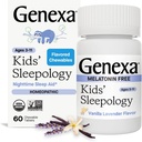 Genexa Sleepology for Children – 60 comprimés certifiés biologiques et non-OGM, sans mélatonine, homéopathiques, physicien