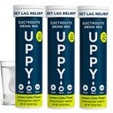 Comprimés d'hydratation par électrolyte de citron-Lime – 30 comtes (3x10) – Dissolves dans l'eau pour réhydratation rapide – Pour les voyages, les sports et les festivals – Portable Electrolyte Wellness Drink