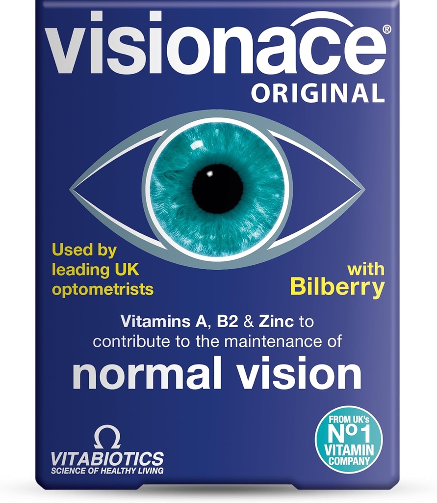 Vitabiotics Visionace Original - Multivitamine nutritionnelle pour une vision normale