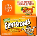 Flitstones Chewable Kids Vitamines with Immunity Support*, Multivitamine pour les enfants et les tout-petits avec vitamine C et plus, 60ct