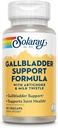 SOLARAY Gallbladder Support Formule de soutien de Gallbladder et de soutien du foie en bonne santé