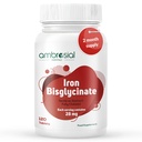 Bisglycinate de fer ambrosial 28Mg Comprimés Boîte de 1-120 Comprimés