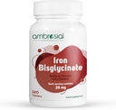 Bisglycinate de fer ambrosial 28Mg Comprimés Boîte de 1-120 Comprimés