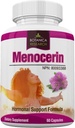 Ménopause Relief Support for Hot Flashes Nights Sweats Hormonal Balance Support Supplément pour femmes Estrogen Wild Yam Black Cohosh Vitamines Lorice Root Herb Red Clover Extract Chasteberry Pills