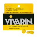 Vivarine, Pilules de caféine, 200 mg de caféine par dose, en toute sécurité et efficacement vous aide à rester éveillé, sans sucre, calories ou ingrédients cachés, supplément énergétique, 40 comprimés