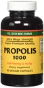 Propolis-Raw Non traité 1000mg Y.S. Fermes d'abeilles biologiques 90 Caps