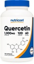 Nutricost Quercetin 1000mg, 120 capsules - Capsules végétariennes, 60 portions, 500mg par gélule, non-OGM, sans gluten