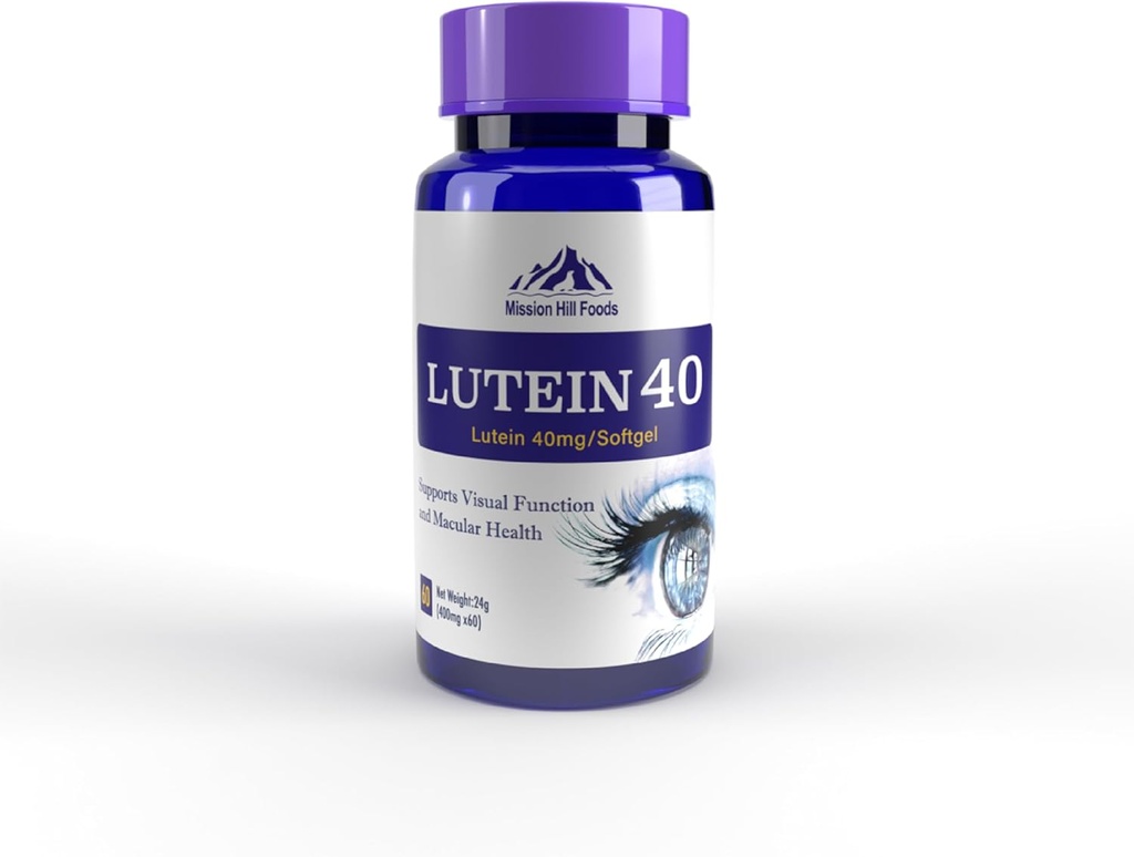 Premium Lutein & Zeaxanthin Supplément santé pour les yeux (1 bouteille-2mo d'approvisionnement)