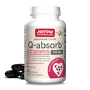 Formules de Jarrow Q-absorb Co-Q10 100 mg - 60 Softgels - Supplément alimentaire - Support antioxydant pour la production d'énergie mitochondriale et la santé cardiovasculaire - jusqu'à 60 portions