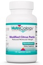 Nutricologie modifiée supplément de pectine d'agrumes pour le soutien des intestins - capsules de pectine d'agrumes modifiées pour les hommes et les femmes, hypoallergénique, sans gluten, poids moléculaire réduit - 120 capsules végétariennes
