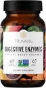 Truvani Enzymes digestifs: 9 Mélange d'enzymes: 9 Soutien digestif: Réduisez la bloatation: 30 jours