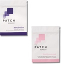 Le Patch Remedy Métabolize & PMS Patch Kit pour femmes - (60 Patches thématiques) Métabolisme Patch & PreMenstrual Patch