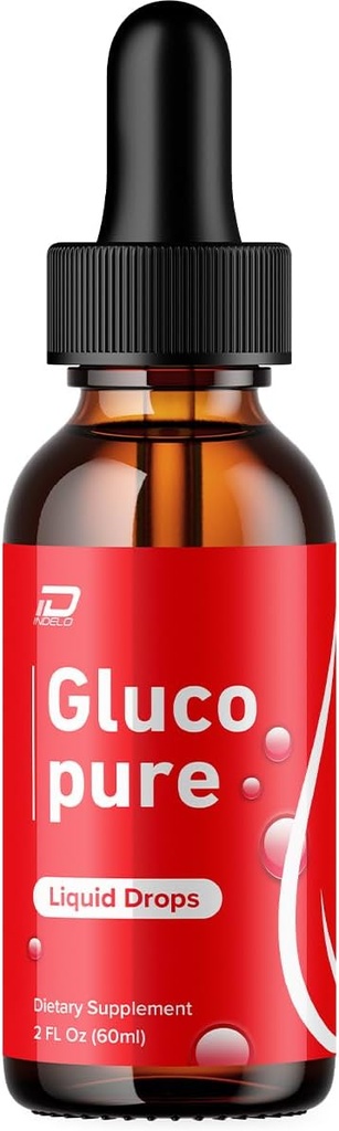 Gluco pur gouttes Formule saine - gouttes de supplément alimentaire - Extra-fort Glucopur gouttes liquides, Gloco pur gouttes Avis (1 paquet – 1 mois d'approvisionnement)