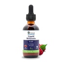 OU Melatonin Liquid Sleep Aid 1mg | 2 fl oz (60 mL) | Berry Natural Flavor | Drug-Free, Vegetarian Supplement for Adults | Fall Asleep Faster, Stay Asleep Longer