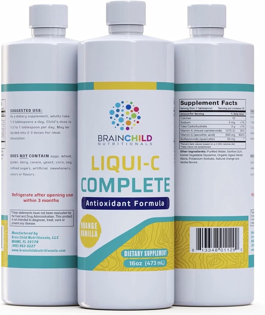 BrainChild Nutritionals Liqui-C Compléter 16oz