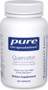 Encapsulations pures Quercetin - 500 mg - Soutien immunitaire, santé cellulaire et santé cardiaque - Supplément antioxydant - Sans gluten et sans OGM - 120 capsules