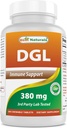 Meilleures naturelles DGL Chewable 380 mg 180 Comprimés
