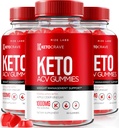 les laboratoires de taille (paquet de 3 Gummes Keto ACV Keto, pour la perte de poids avancée, supplément de force maximale, Gomitas Reviews (180 Gummes)