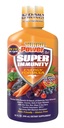 Liquid Vitamine Turbo Power Plus : 47 Vitamines, Enzymes, Vitamine D3, Vitamine A, Vitamine C et Zinc pour hommes, femmes, adolescents et enfants