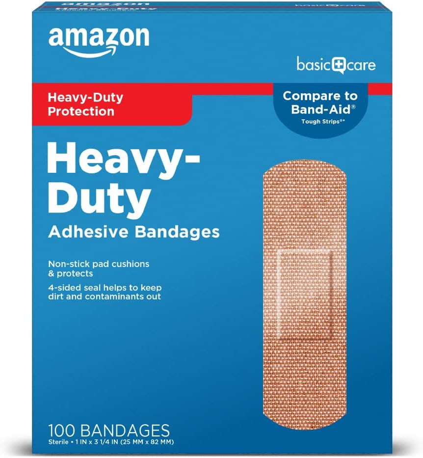 Pansements adhésifs, fournitures de premiers soins et d'entretien des blessures, taille unique, 100 comtes