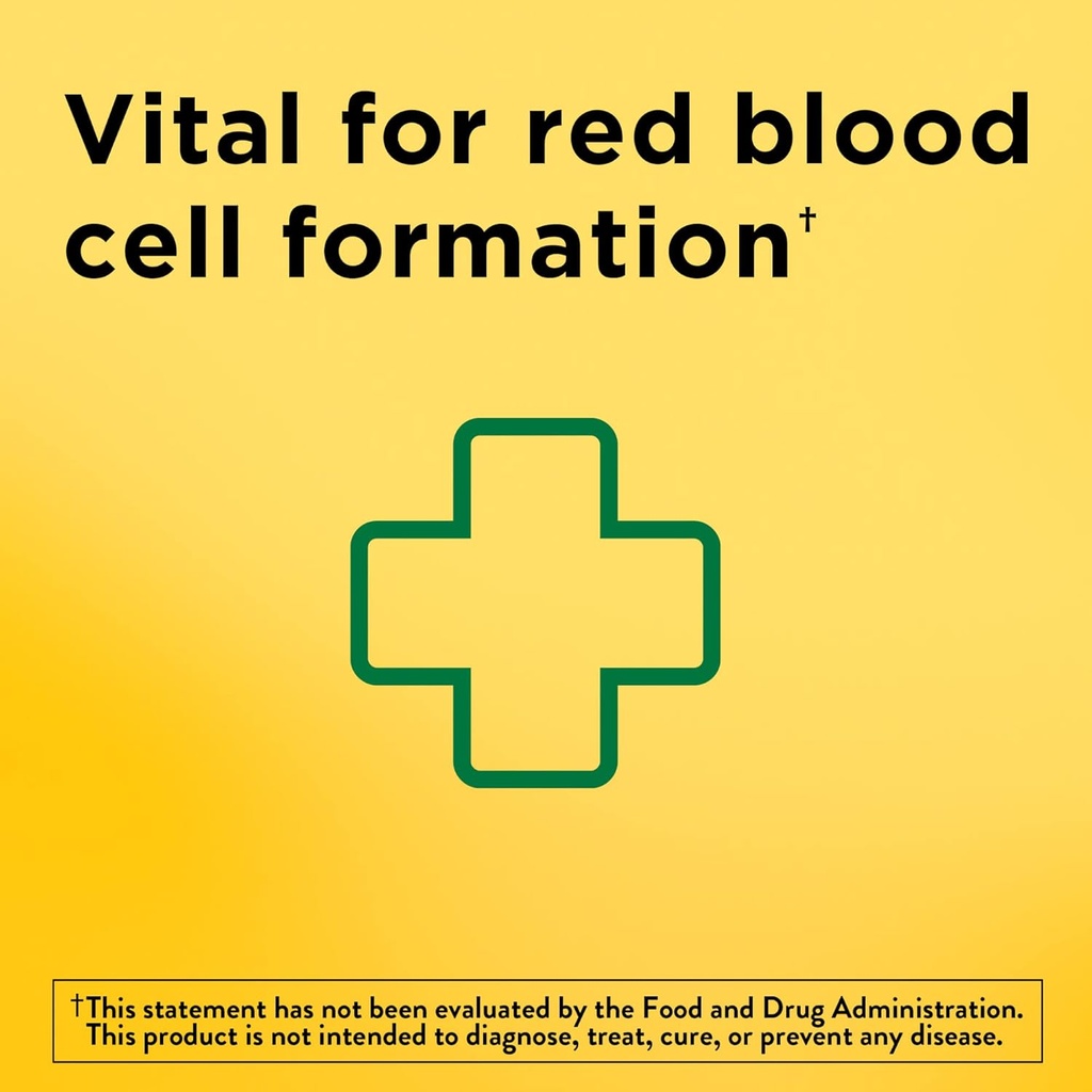 Nature faite de fer 65 mg (325 mg de sulfate ferreux) Comprimés, supplément alimentaire pour le soutien des globules rouges, 180 comprimés, 180 jours d'approvisionnement (paquet de 2)