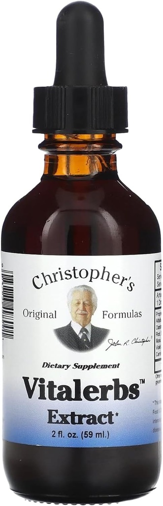 Christopher's Original Formulas Vitalerbs Extract, Nutrient-Rich Herbal Supplement, 2 oz