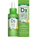 La vérité de la nature Vitamine D3 liquide 5000 UI , 2 fl oz , Supplément sans OGM et sans gluten